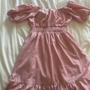 Charming Pink Kids Dress